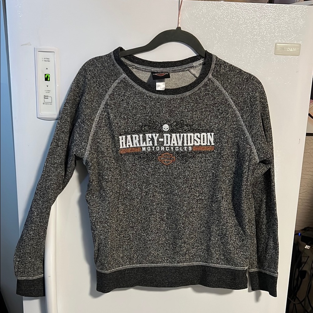 Harley-Davidson Charcoal Sweatshirt(Terry)
